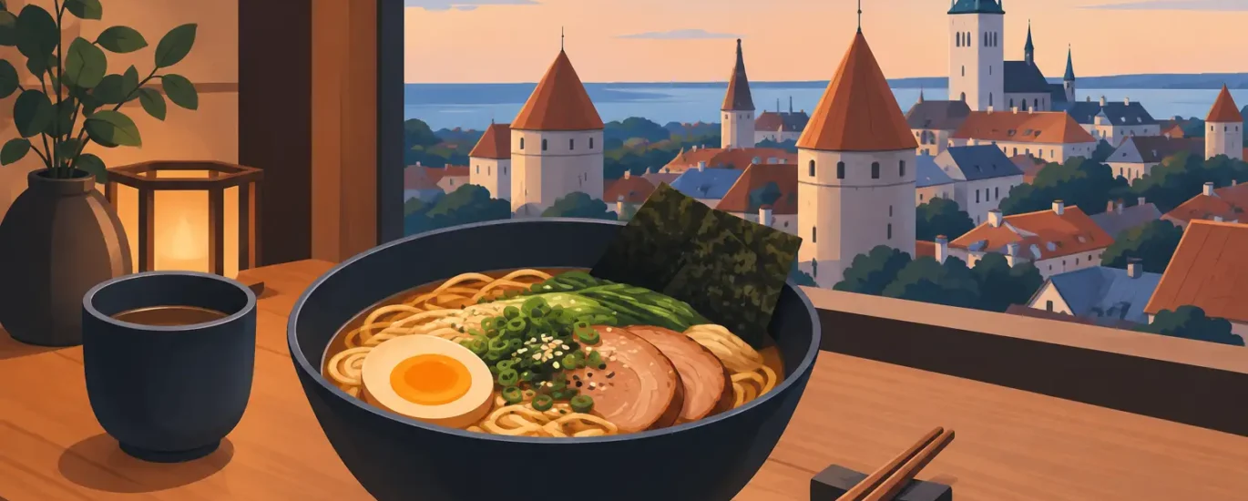 A Cozy Ramen Dinner in Tallinn, Done Right