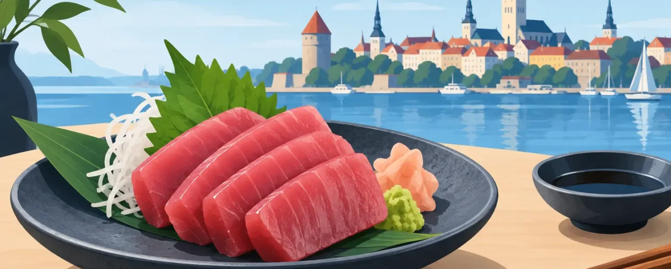 Fresh Tuna Sashimi Restaurant Tallinn Diners Love
