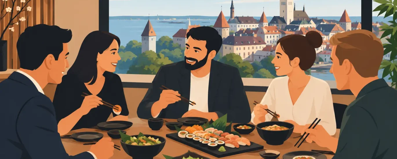 Japanese Group Dining Tallinn for Every Gathering