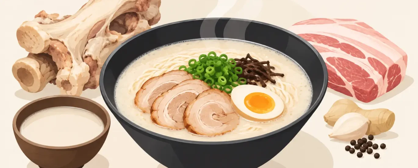 What Makes Tonkotsu Broth Rich and Creamy?