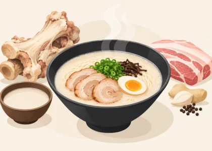 What Makes Tonkotsu Broth Rich and Creamy?